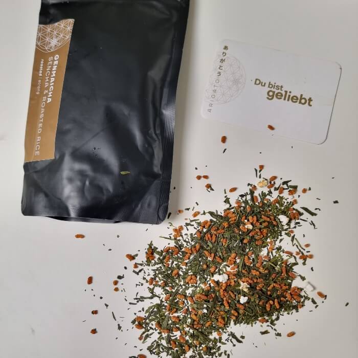 Premium-Grüntee Sencha lose – Genmaicha